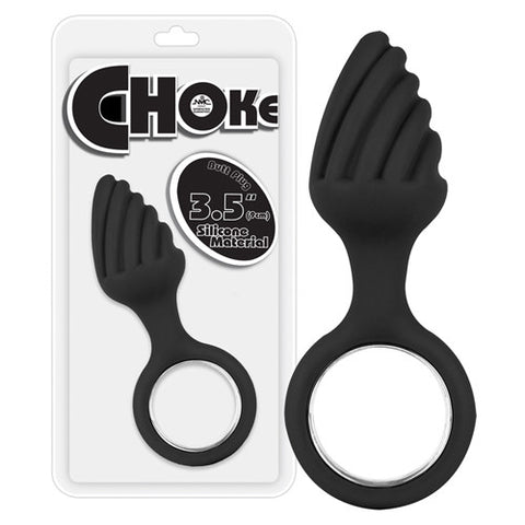 Choke 3.5 Buttplug - Schwarz