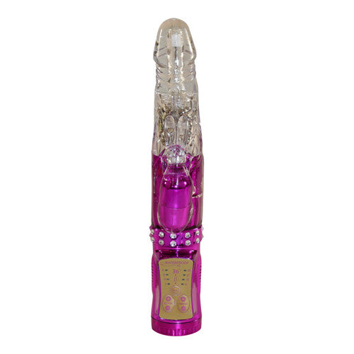 Bunny Vibrator Diamant in Violett