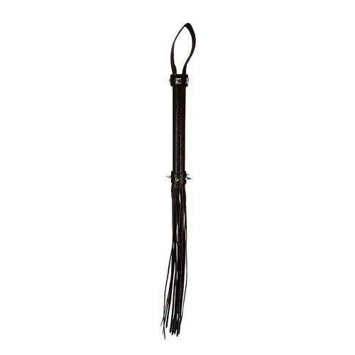 Aufregender Flogger in Schwarz