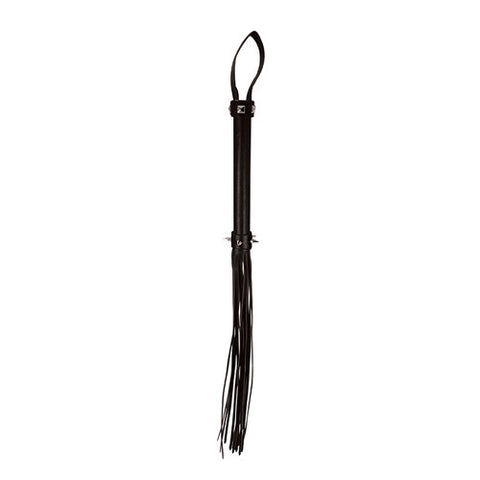 Aufregender Flogger in Schwarz