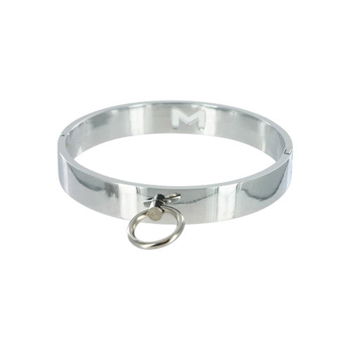 Chrome Slave Collar - Medium/Large