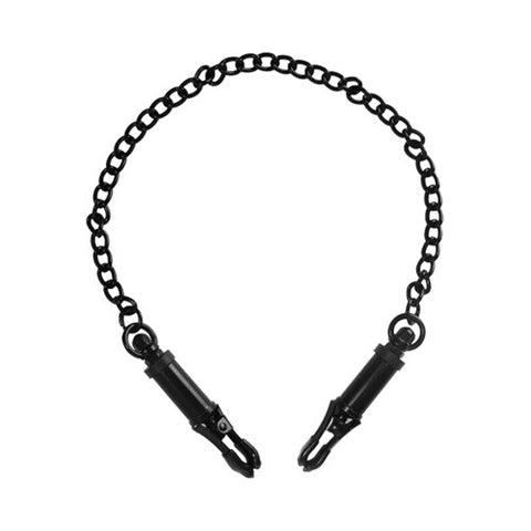Black Deluxe Adjustable Nipple Clamps