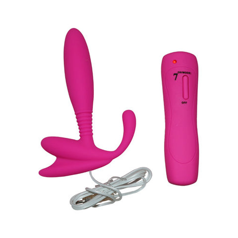 Analvibrator in Pink mit sieben Geschwindigkeitsstufen